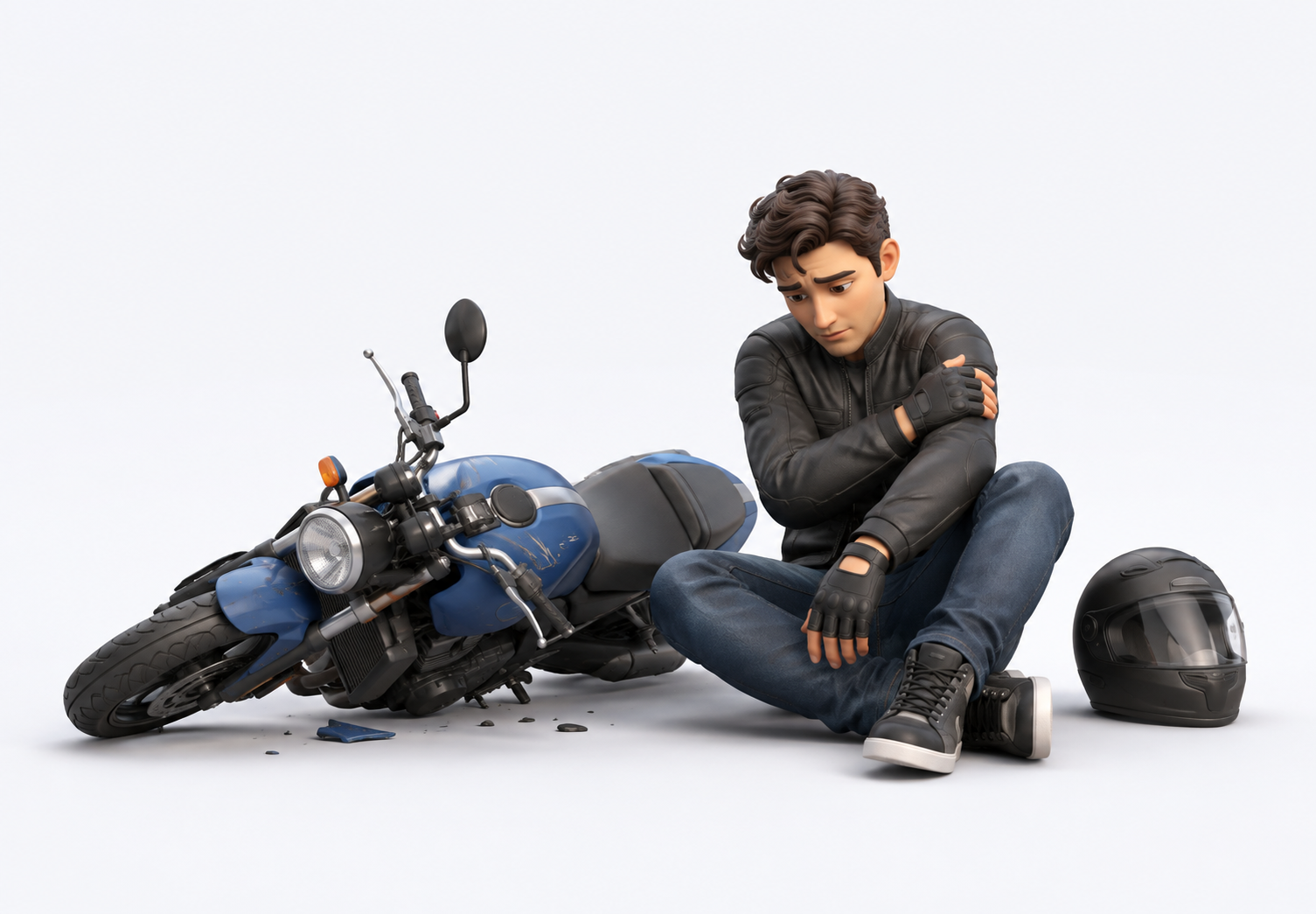 Acidente de Moto